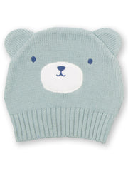 Baby bear knit hat