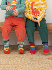 Lunar ox grippy socks