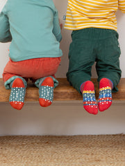 Lunar ox grippy socks
