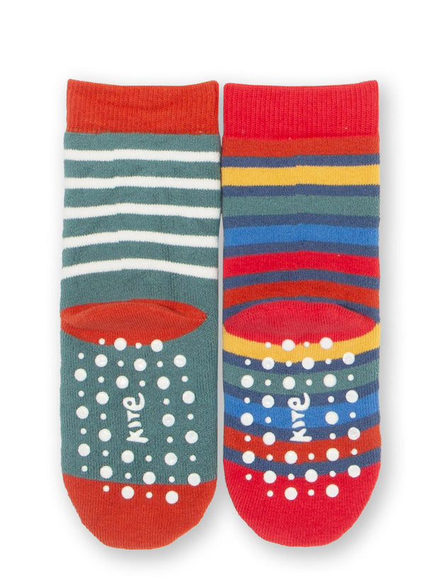 Lunar ox grippy socks