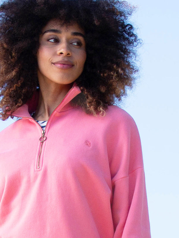 Watercombe 1/4 zip sweatshirt