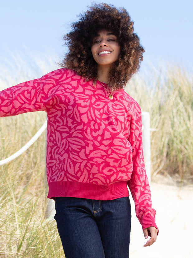 Piddletrenthide knit jumper rosey