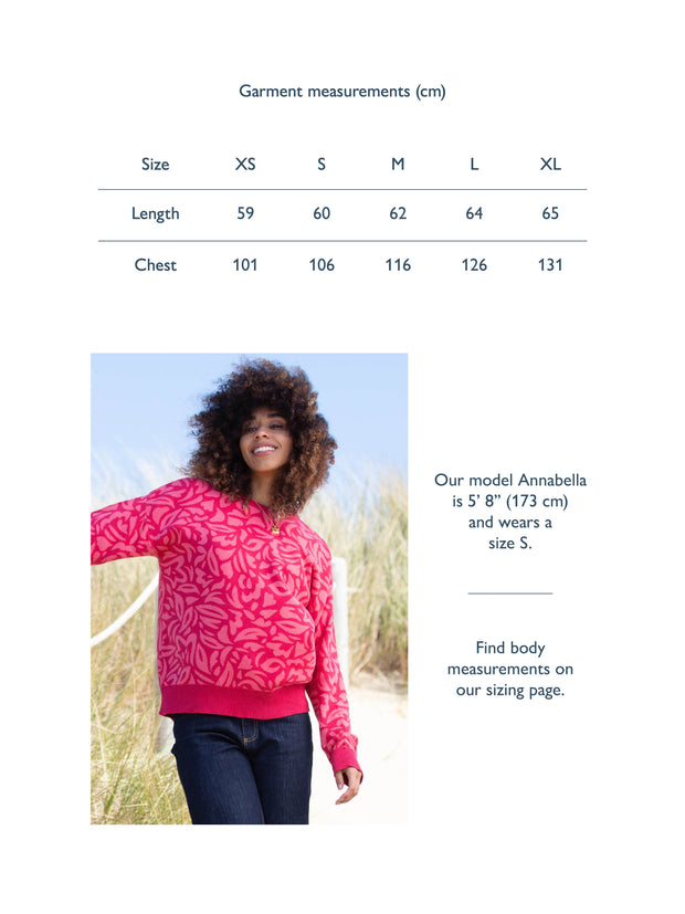 Piddletrenthide knit jumper rosey