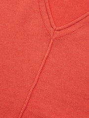 Loscombe knit jumper burnt orange