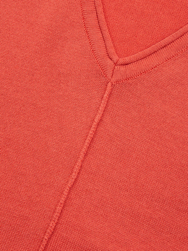 Loscombe knit jumper burnt orange