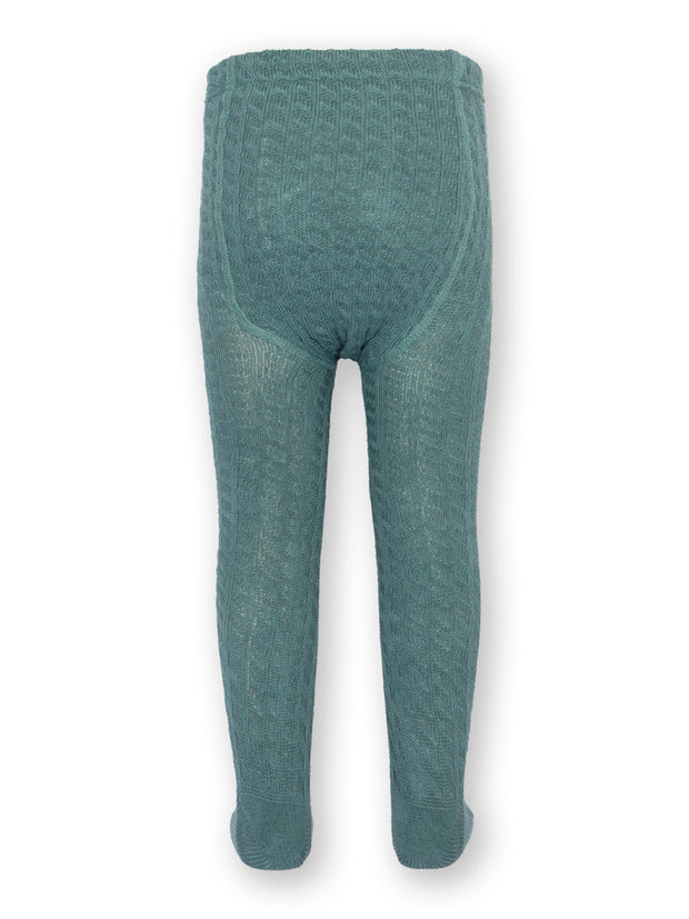 Cable tights thyme