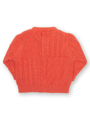 My first cardi burnt orange