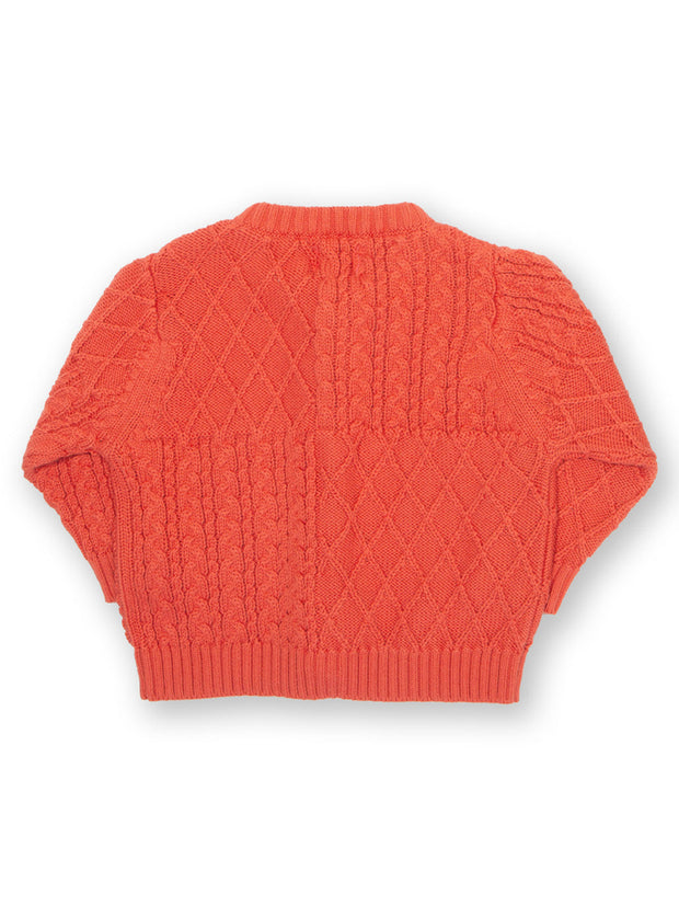 My first cardi burnt orange