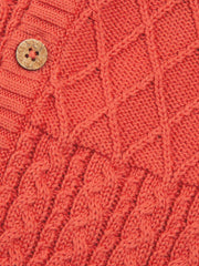 My first cardi burnt orange