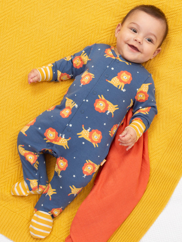 Lion and mouse sleepsuit