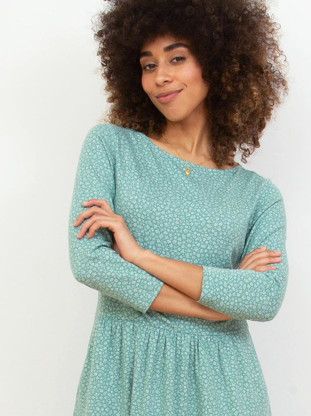 Beechwood 3/4 sleeve jersey dress
