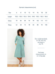 Beechwood 3/4 sleeve jersey dress