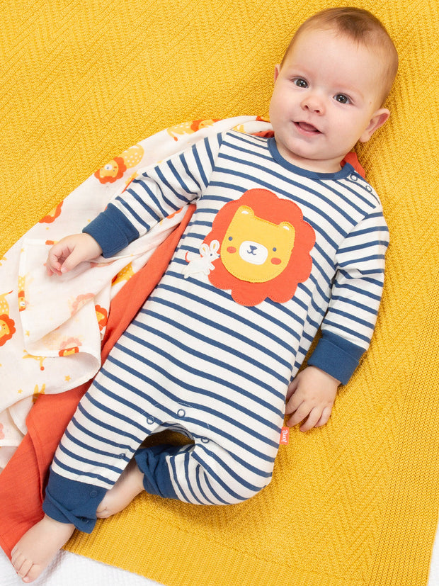 Lion and mouse romper