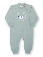 Baby bear knit romper
