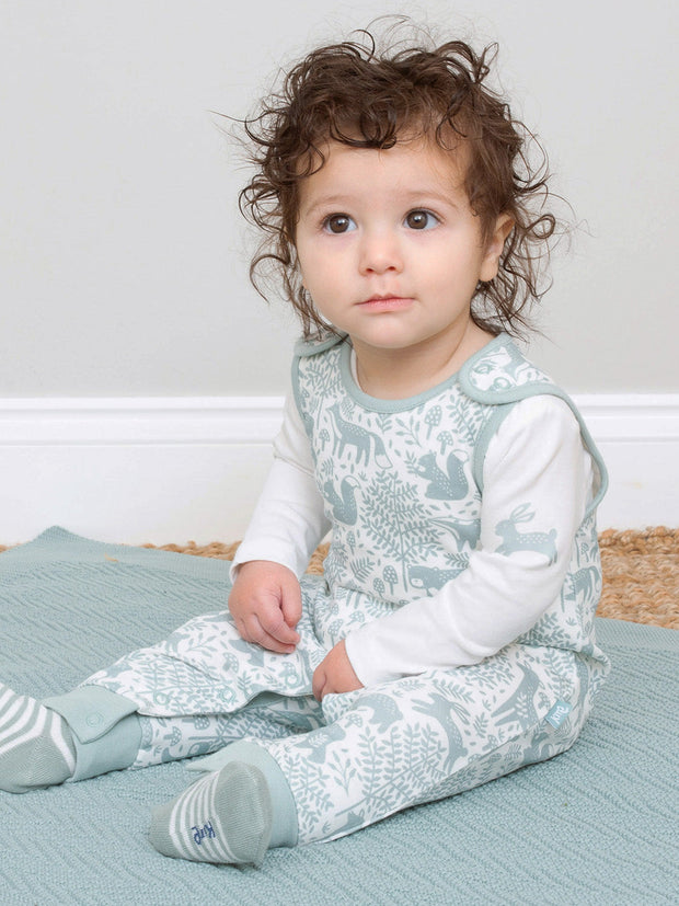 Woodland walk dungaree set