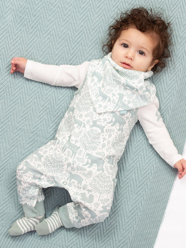 Woodland walk dungaree set