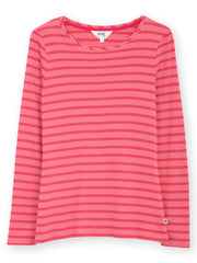 Portesham jersey top rosey stripe