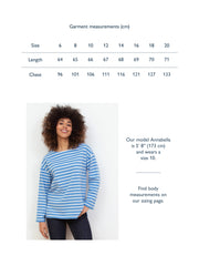 Bingham jersey top