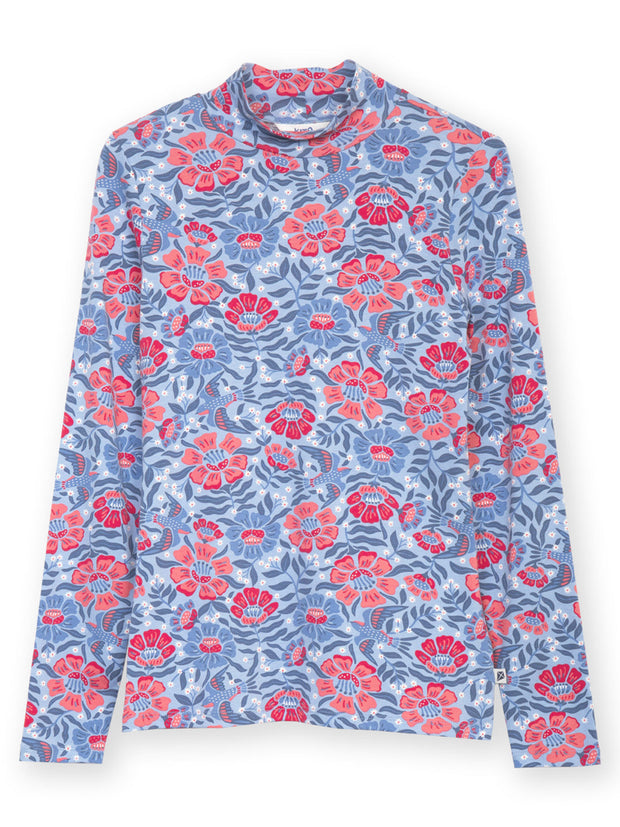 Bagber turtle neck jersey top thumbelina