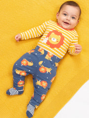 Lion and mouse leggings