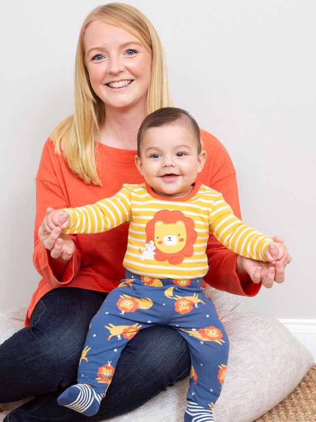 Lion and mouse leggings
