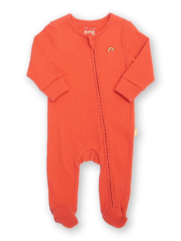 Little rainbow sleepsuit