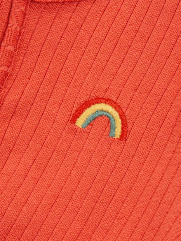 Little rainbow sleepsuit