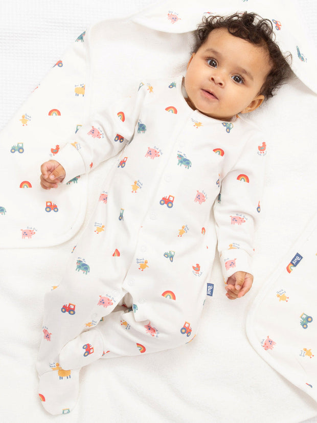 Old MacDonald sleepsuit
