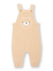 Baby bear knit dungarees