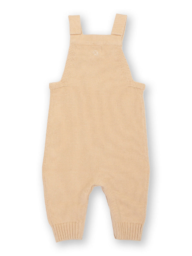 Baby bear knit dungarees