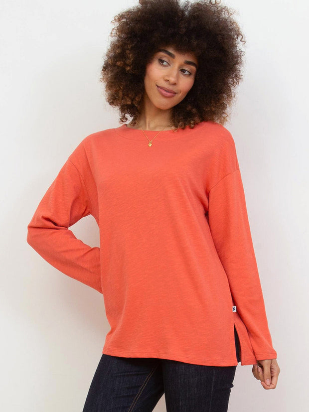 Barrow Hill slub jersey top