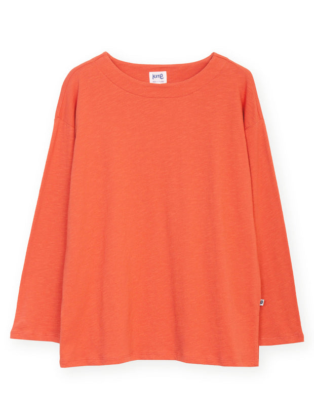 Barrow Hill slub jersey top