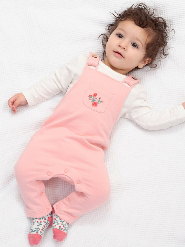 Rosey posey dungarees