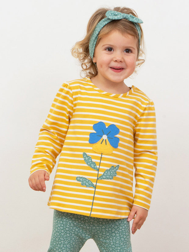 Pretty pansy tunic