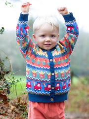 Kaleidoscope cardi