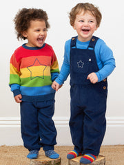 Rainbow star jumper