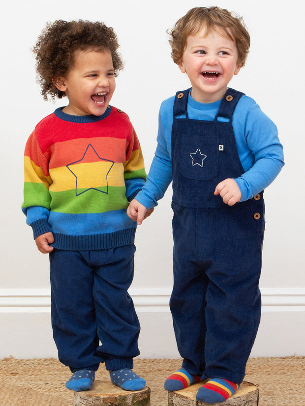 Rainbow star jumper