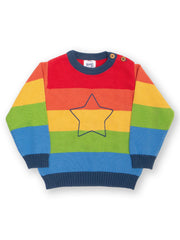 Rainbow star jumper