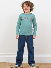 Relaxed denim jeans