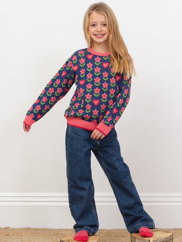 Relaxed denim jeans