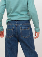 Relaxed denim jeans