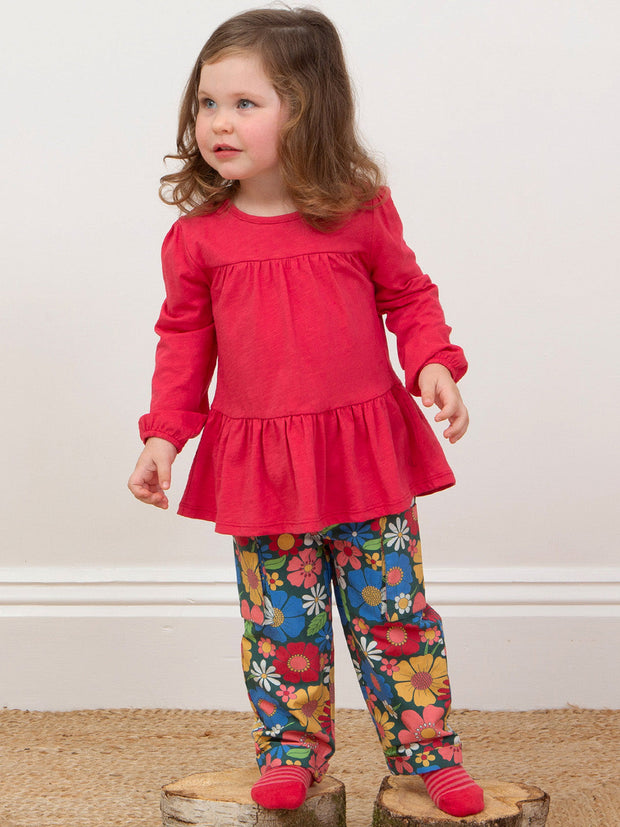 Easy breezy tunic raspberry