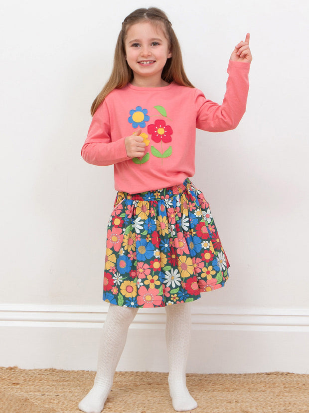 Flower power skirt