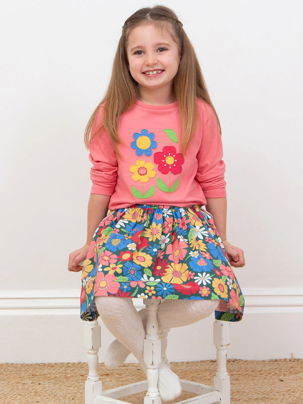 Flower power skirt