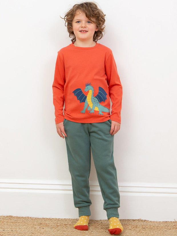 Busy bean joggers juniper