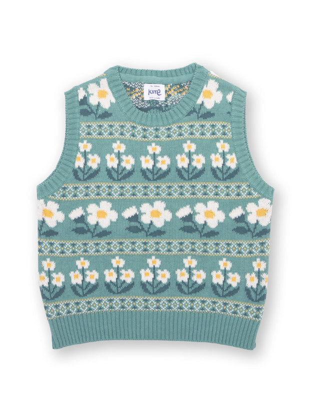 Pixie petals knit vest