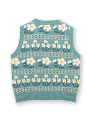 Pixie petals knit vest