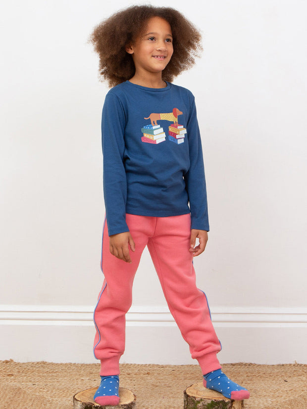 Busy bean joggers rose