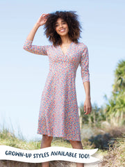 Ditsy tales dress multi