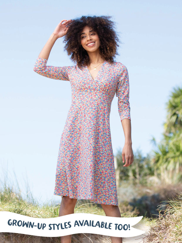 Ditsy tales dress multi